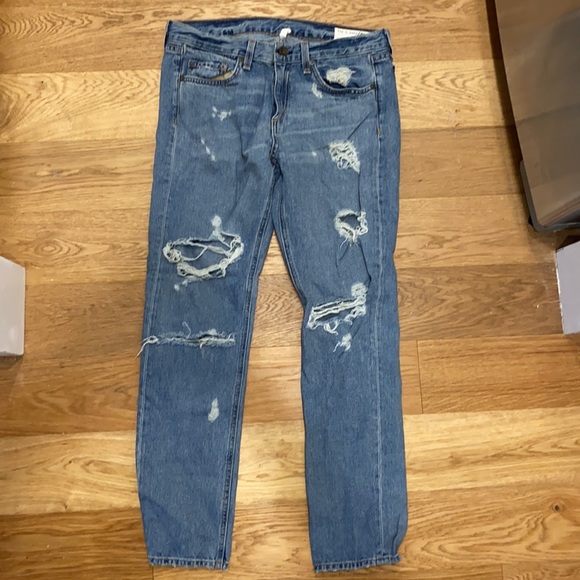 Rag and Bone distressed jeans - Picture 2 of 7